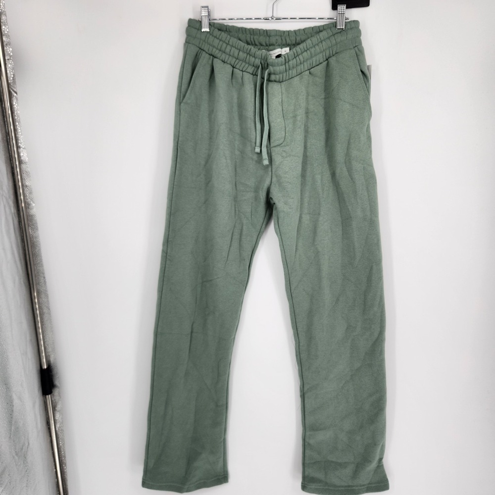 Threads 4 Thought Light Green Medium Kevin Peached Eco Fleece Pants NWT